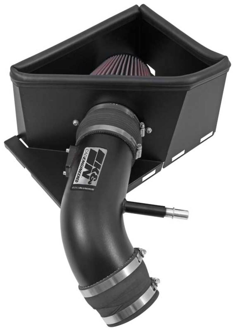 K&N 14-15 Ram 2500/3500 6.4L V8 High Flow Performance Intake Kit - Blais Performance Parts