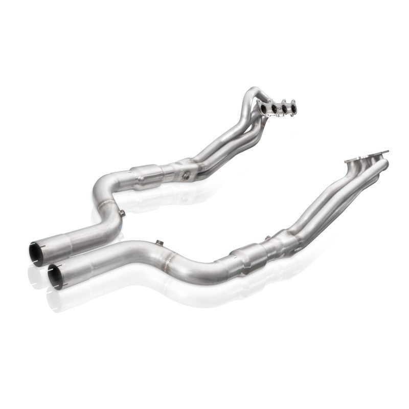 Stainless Works 15-18 Ford Mustang GT Aftermarket Connect 2in Catted Headers - Blais Performance Parts