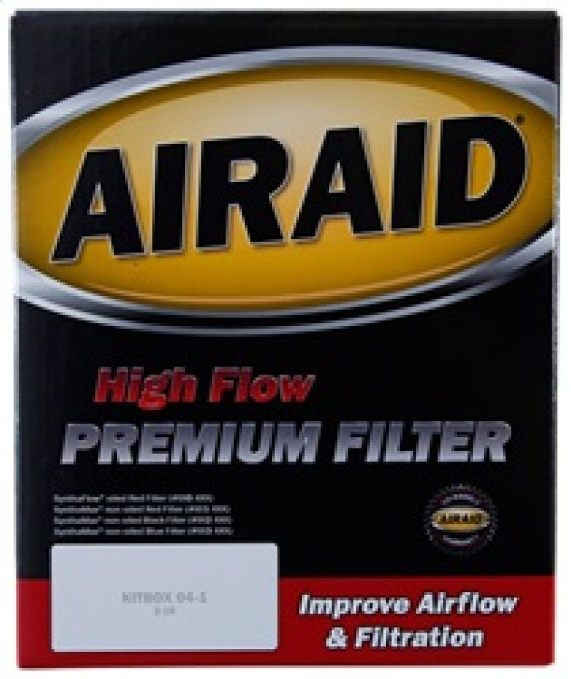 Airaid 10-14 Ford Mustang Shelby 5.4L Supercharged Direct Replacement Filter - Oiled / Blue Media - Blais Performance Parts