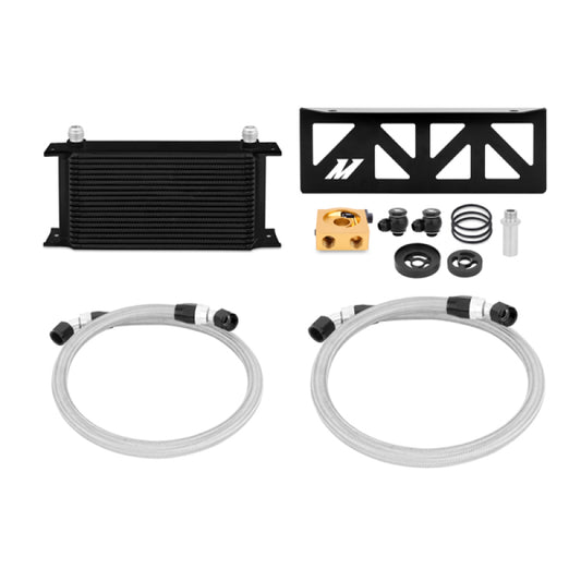 Mishimoto 13+ Subaru BRZ/Scion FR-S Thermostatic Oil Cooler Kit - Black - Blais Performance Parts