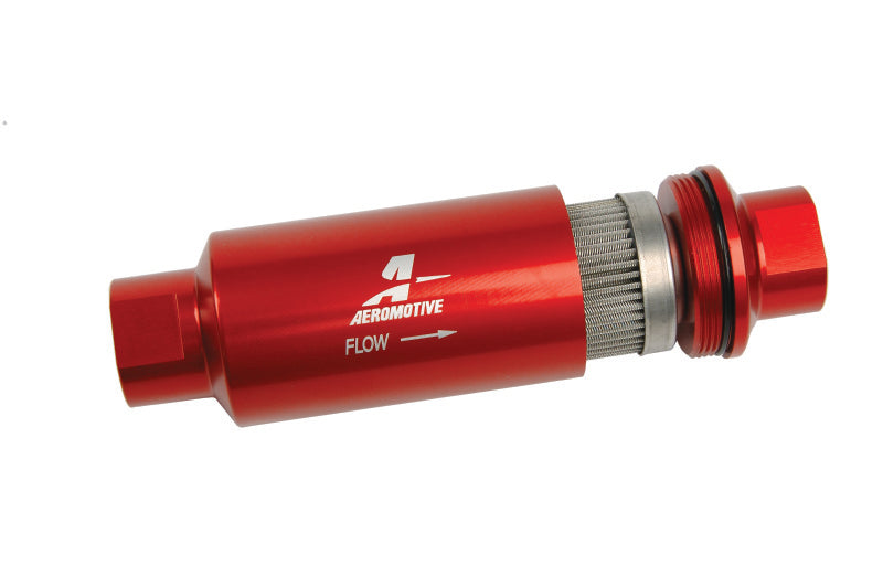 Aeromotive In-Line Filter - (AN-10) 100 Micron SS Element - Blais Performance Parts