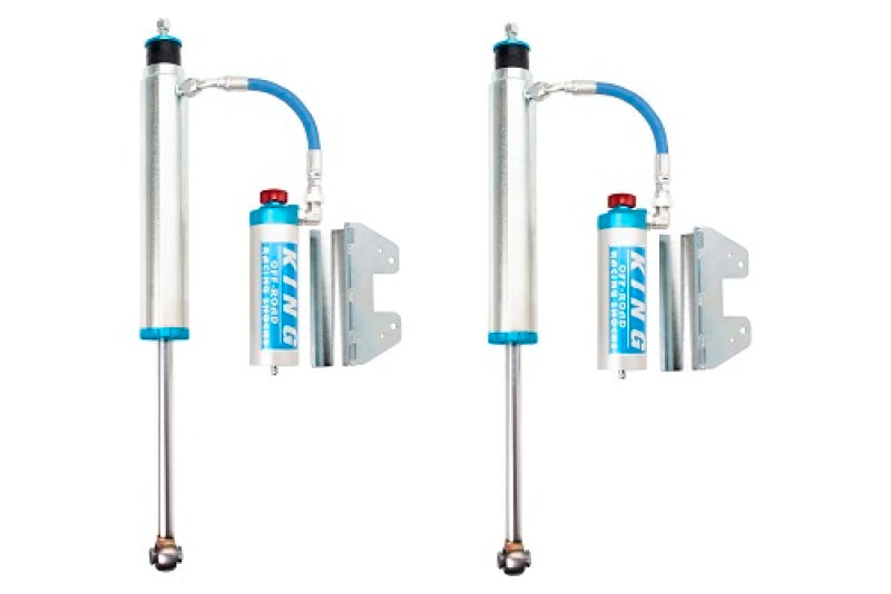 King Shocks 2007+ Toyota Tundra Rear 2.5 Dia Remote Reservoir Shock w/Adjuster (Pair) - Blais Performance Parts