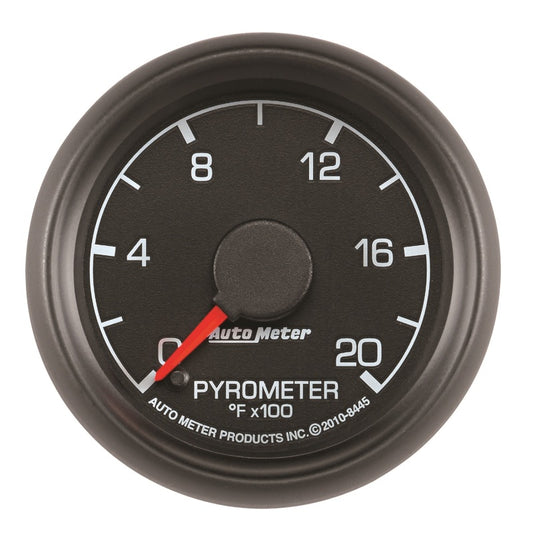 Autometer Factory Match Ford 52.4mm Full Sweep Electronic 0-2000 Deg F EGT/Pyrometer Gauge - Blais Performance Parts