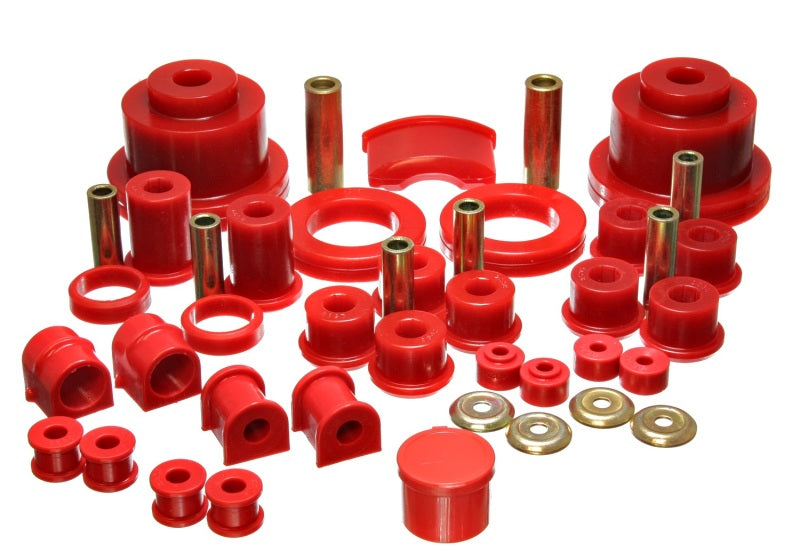 Energy Suspension 04 Pontiac GTO Red Hyper-flex Master Bushing Set - Blais Performance Parts