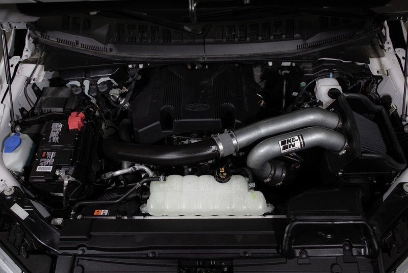 K&N 15-23 Ford F-150 (Incl. Raptor) 2.7L/3.5L V6 Performance Air Intake System - Blais Performance Parts