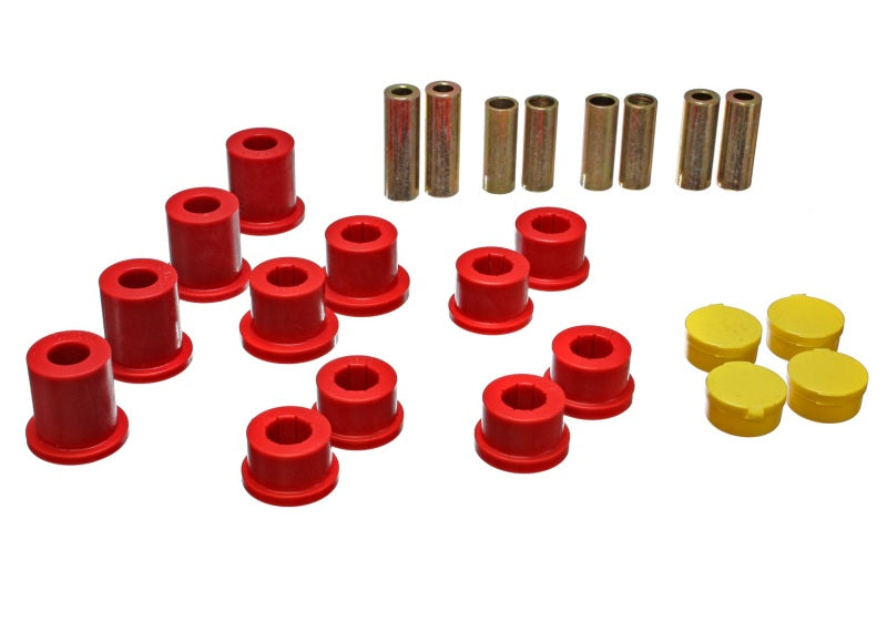 Energy Suspension 90-97 Mazda Miata Red Front Control Arm Bushing Set - Blais Performance Parts