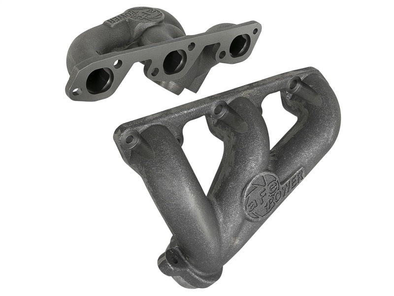 aFe BladeRunner Ported Ductile Iron Exhaust Manifold 07-11 Jeep Wrangler (JK) V6-3.8L - Blais Performance Parts