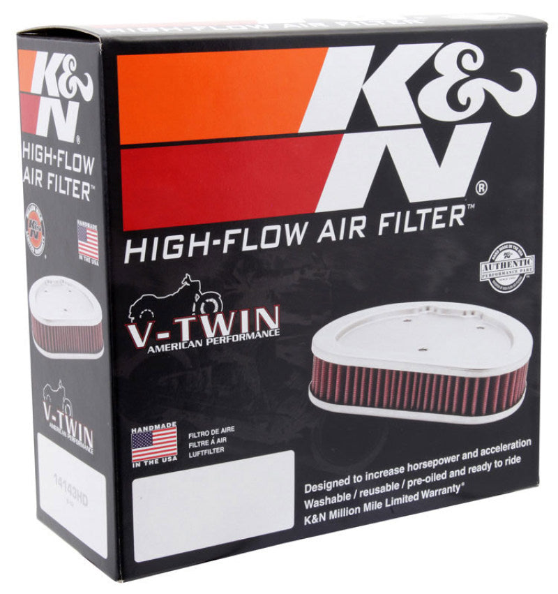 K&N Universal 7in OD / 5in ID / 1.938in H Round Replacement Air Filter - Blais Performance Parts