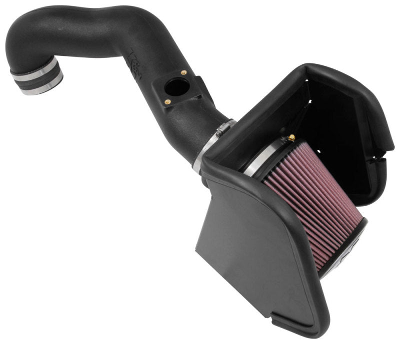 K&N 16-17 Nissan Titan XD V8-5.0L DSL 63 Series Aircharger Performance Intake - Blais Performance Parts