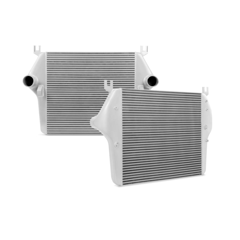 Mishimoto 03-07 Dodge 5.9L Cummins Intercooler Kit w/ Pipes (Silver) - Blais Performance Parts