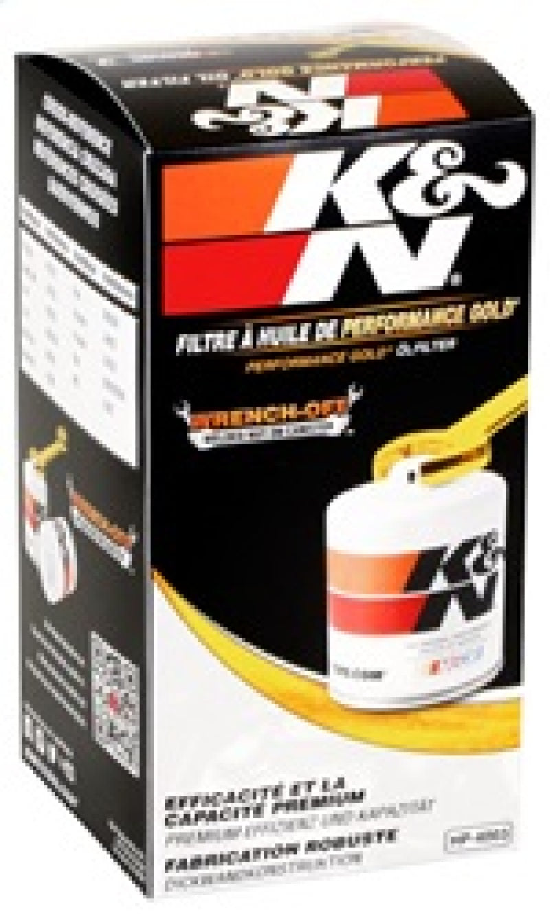 K&N Dodge Performance Gold Oil Filter - Blais Performance Parts