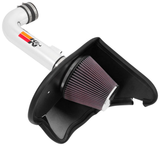 K&N 16-17 Chevy Camaro 3.6L Silver Typhoon Short Ram Intake - Blais Performance Parts