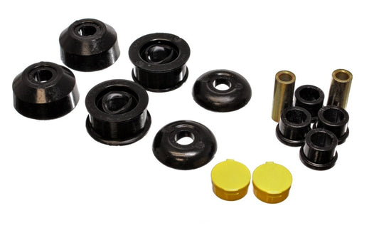 Energy Suspension 05-07 Scion tC / 03-06 Toyota Corolla/Matrix Black Front Control Arm Bushing Set - Blais Performance Parts