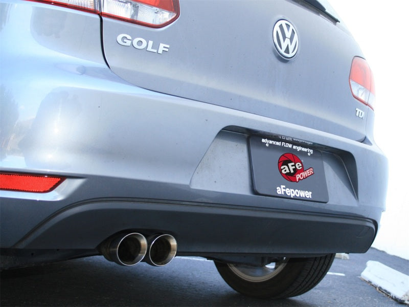 aFe MACHForce XP Exhausts Cat-Back SS-409 EXH CB Volkswagen Golf TDI 11-12 L4-2.0L - Blais Performance Parts