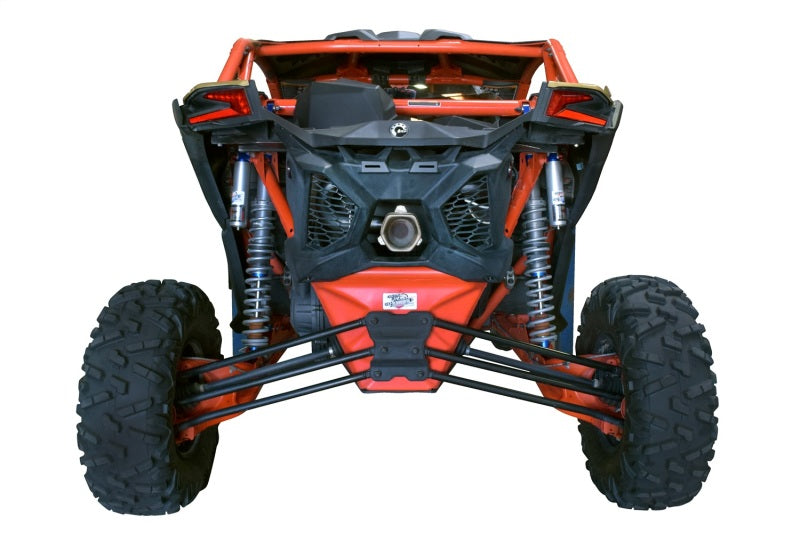 Gibson 17-20 Can-Am Maverick X3 Turbo Base 2.5in Single Exhaust - Stainless - Blais Performance Parts