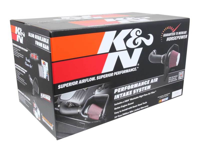 K&N 19-20 Jeep Cherokee L4-2.4L Performance Air Intake Kit - Blais Performance Parts