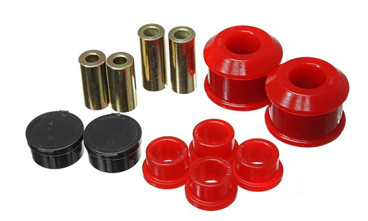 Energy Suspension 06-11 Honda Civic Red Front Control Arm Bushing Set - Blais Performance Parts