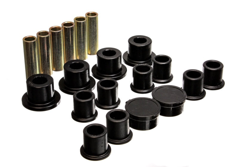 Energy Suspension 98-11 Ford Ranger Black Rear Leaf Spring Bushing Set - Blais Performance Parts