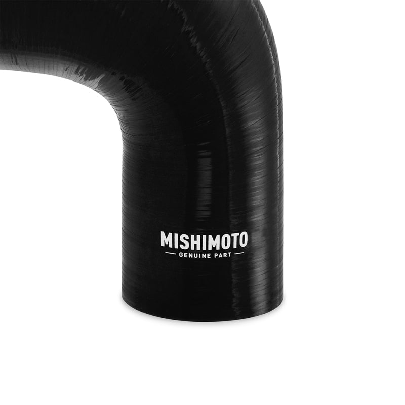 Mishimoto Silicone Reducer Coupler 90 Degree 2.5in to 3in - Black - Blais Performance Parts