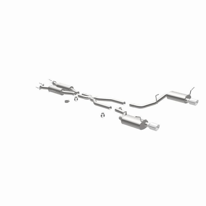 MagnaFlow 11-12 Dodge Durango V8 5.7L Dual Split Rear Exit Stainless Cat Back Performance Exhaust - Blais Performance Parts