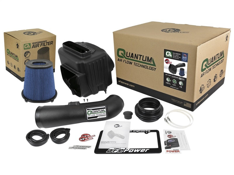 aFe Quantum Pro 5R Cold Air Intake System 17-18 GM/Chevy Duramax V6-6.6L L5P - Oiled - Blais Performance Parts