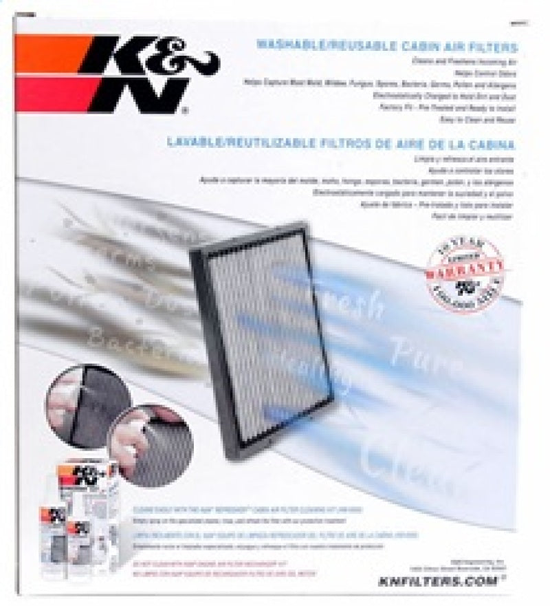 K&N 13-16 Audi SQ5 3.0L V6 Cabin Air Filter - Blais Performance Parts