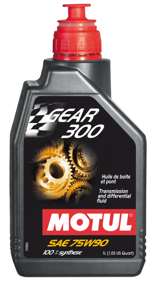 Motul 1L Transmission GEAR 300 75W90 - Synthetic Ester - Blais Performance Parts