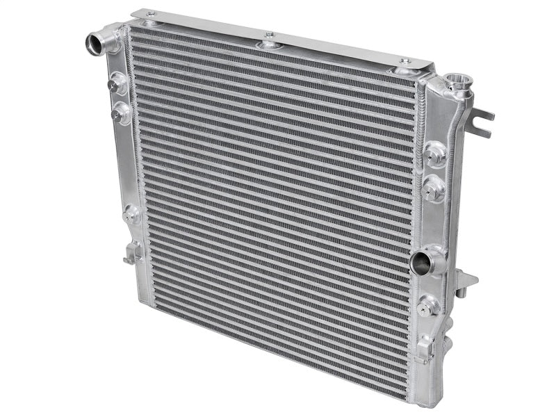 aFe BladeRunner GT Series Bar and Plate Radiator w/ Black Hoses 12-18 Jeep Wrangler (JK) V6 3.6L - Blais Performance Parts