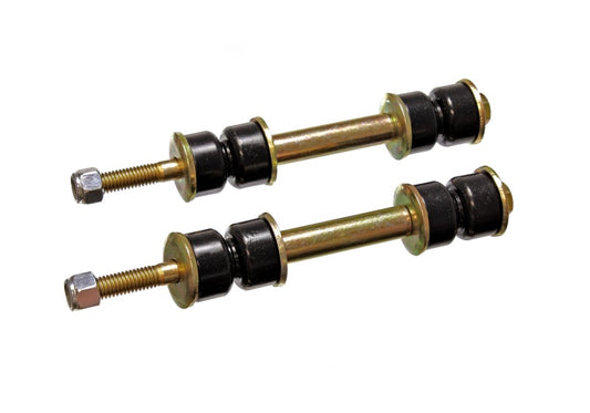 Energy Suspension 79-85 Mazda RX7 / 79-82 Mazda 626/MX6 Black Front or Rear End Links - Blais Performance Parts