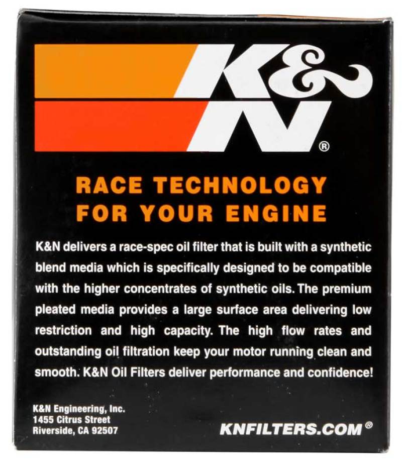 K&N Honda / Kawasaki 3.25in OD x 3.719in H Oil Filter - Blais Performance Parts