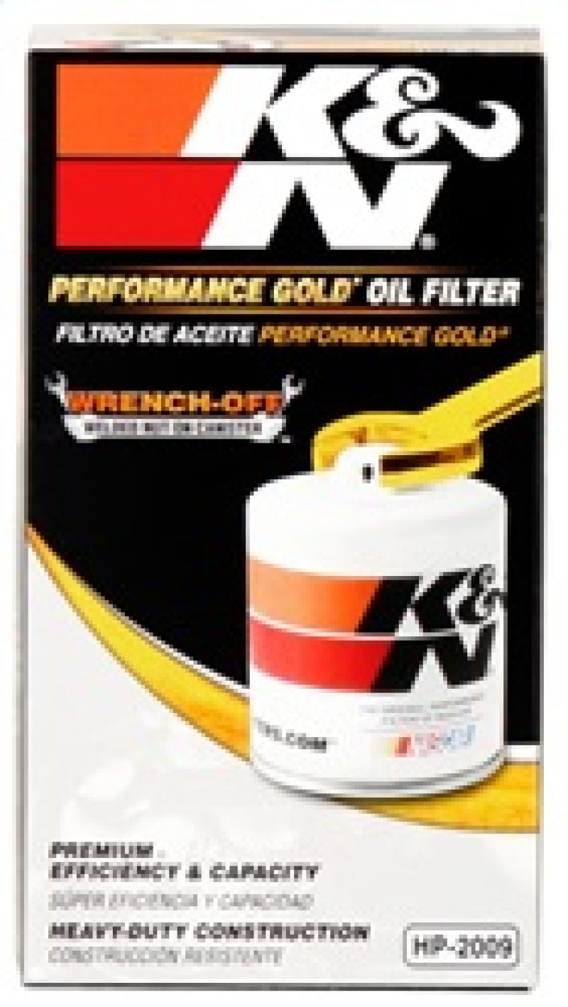 K&N 03-05 Neon SRT-4 / Lotus Elise Performance Gold Oil Filter - Blais Performance Parts