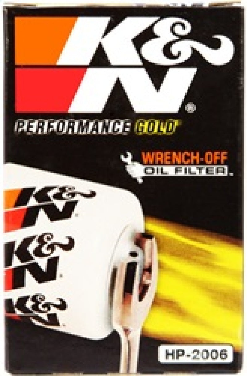 K&N Universal Performance Gold Oil Filter - Blais Performance Parts