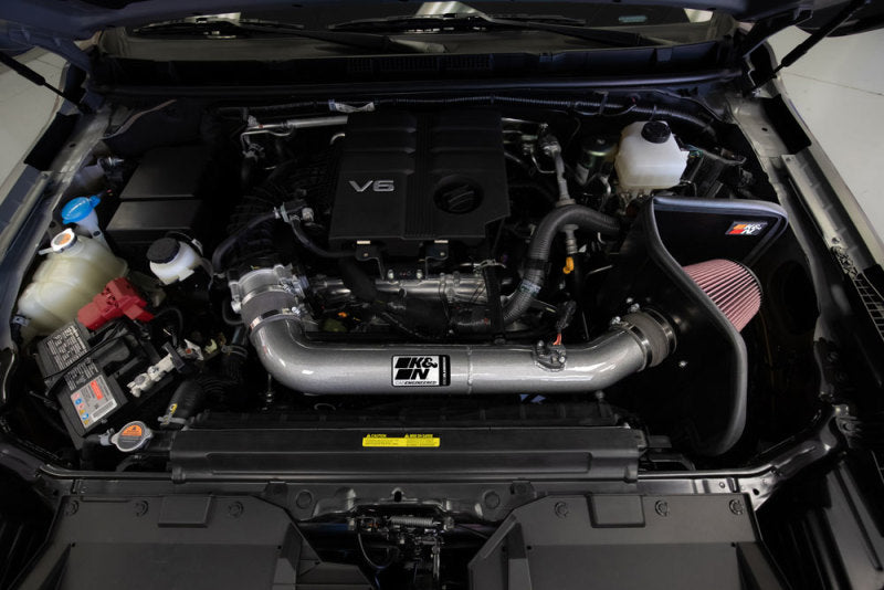 K&N 2022 Nissan Frontier V6 3.8LPerformance Air Intake System - Blais Performance Parts