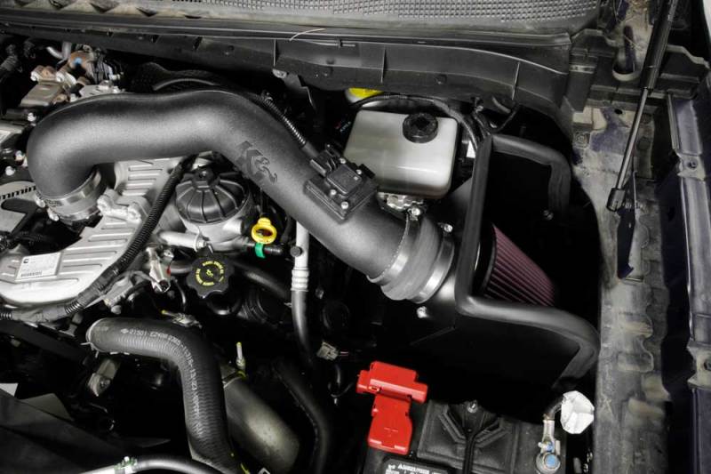 K&N 16-17 Nissan Titan XD V8-5.0L DSL 63 Series Aircharger Performance Intake - Blais Performance Parts