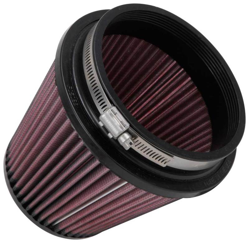 K&N Filter Universal Rubber Filter 5in Flange 6.5in Base 4.5in Top 5.5in Height - Blais Performance Parts