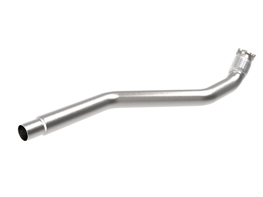 afe POWER MACH Force-Xp 09-16 Audi A4/A5 B8 L4-2.0L(t) 304 SS 3in. Front Resonator Delete Pipe - Blais Performance Parts