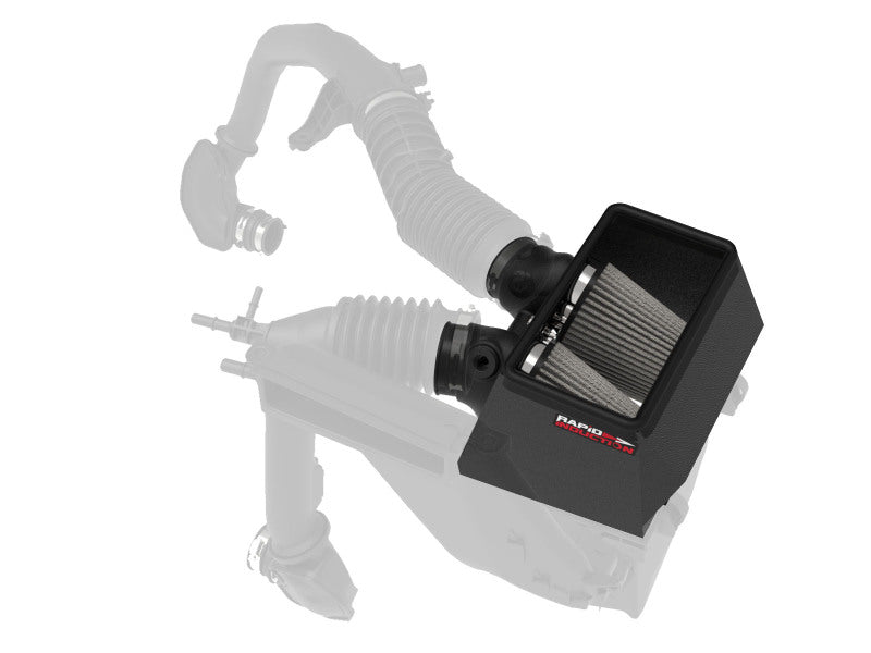 Rapid Induction Cold Air Intake System w/Pro Dry S Filter 19-20 Ford Edge V6 2.7L (tt) - Blais Performance Parts