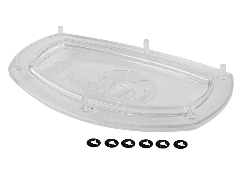 aFe Momentum Cold Air Intake System Replacement Sight Window- Oblong Clear - Blais Performance Parts