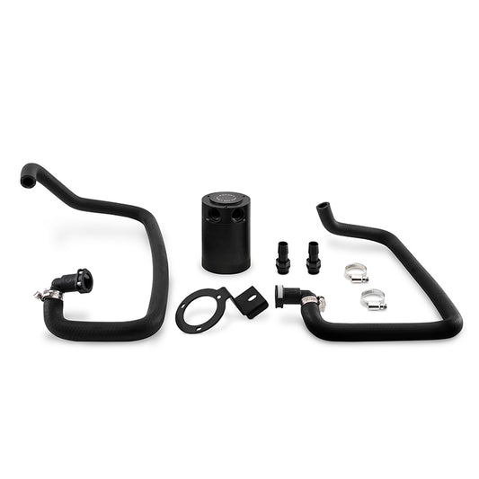 Mishimoto 2015+ Ford Mustang EcoBoost Baffled Oil Catch Can Kit - Black - Blais Performance Parts