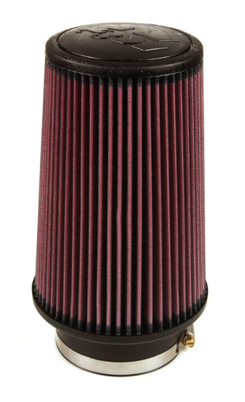 K&N Universal Rubber Filter 4inch FLG / 6inch OD-B / 4-5/8inch OD-T / 9inch H - Blais Performance Parts