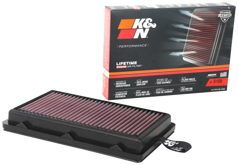 K&N 20-21 Hyundai Sonata I4-1.6L DSL Replacement Air Filter - Blais Performance Parts