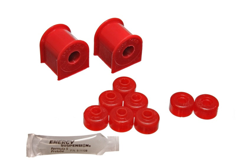 Energy Suspension 89-94 Nissan 240SX (S13) Red 15mm Rear Sway Bar Bushing Set - Blais Performance Parts