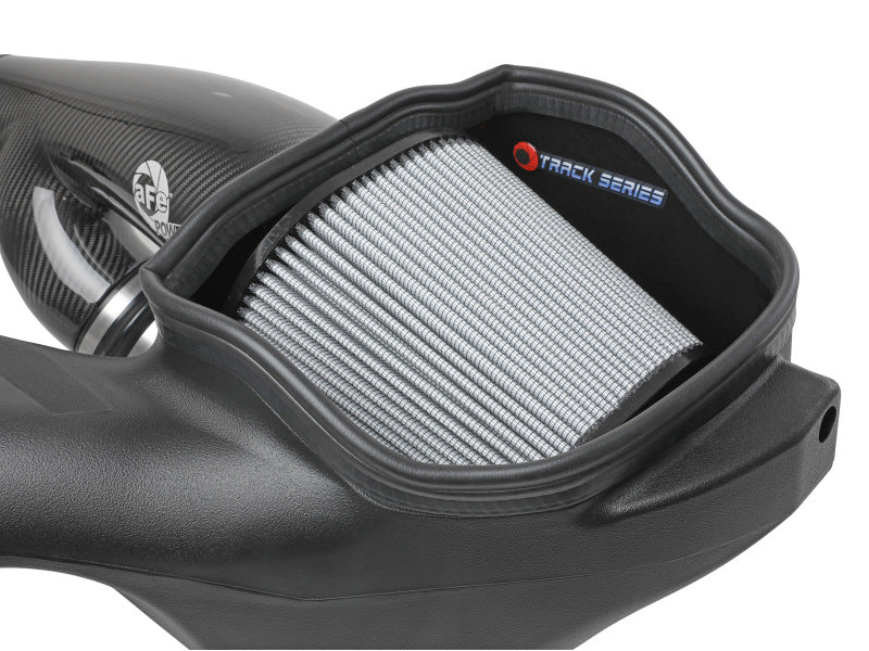 aFe 17-20 Ford F-150/Raptor Track Series Carbon Fiber Cold Air Intake System With Pro DRY S Filters - Blais Performance Parts