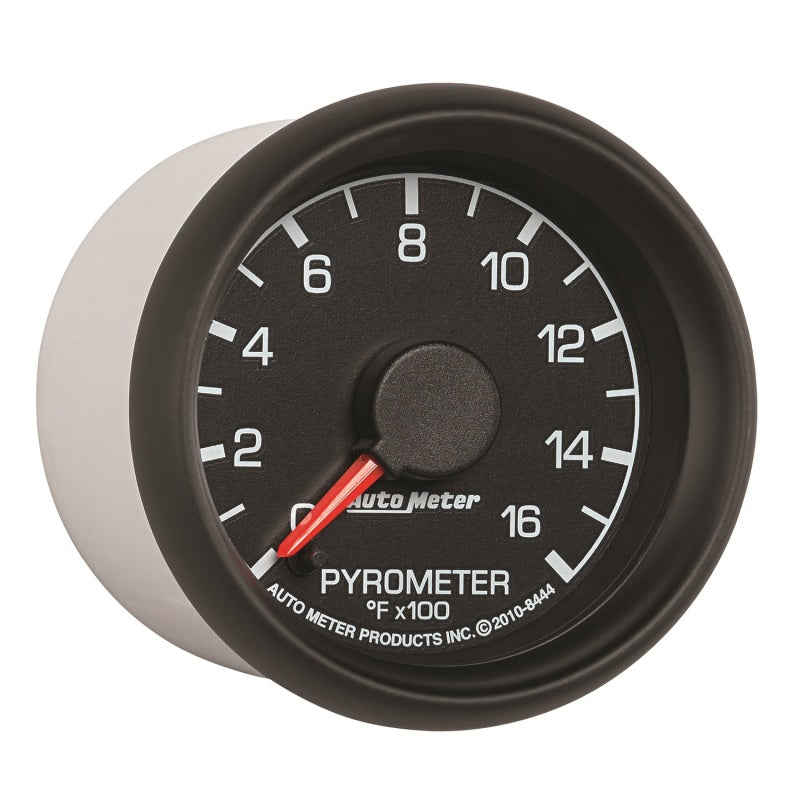 Autometer Factory Match Ford 52.4mm Full Sweep Electronic 0-1600 Deg F EGT/Pyrometer Gauge - Blais Performance Parts