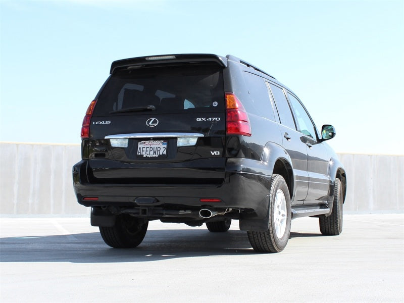 aFe MachFORCE XP Cat-Back 05-09 Lexus GX470 V8 4.7L 409SS w/ Oval Polished Tips Exhaust System - Blais Performance Parts