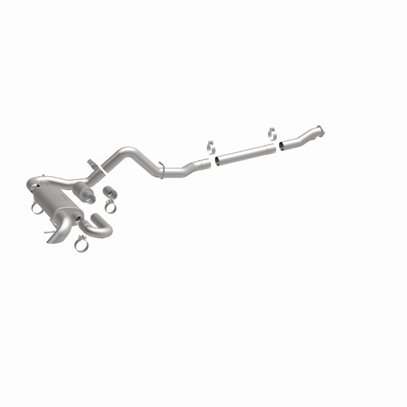 MagnaFlow 2021 Ford Bronco Overland Series Cat-Back Exhaust w/ Single Straight Driver Exit- No Tip - Blais Performance Parts