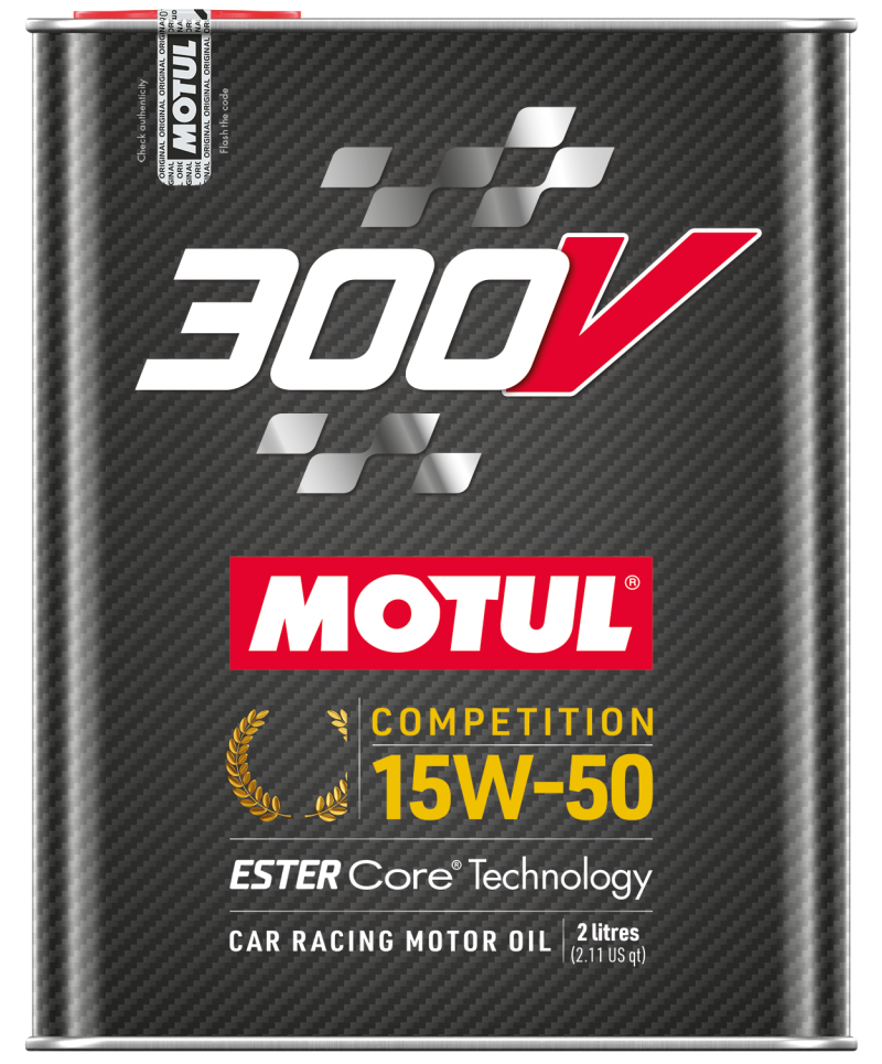 Motul 2L 300V Competition 15W50 - Blais Performance Parts