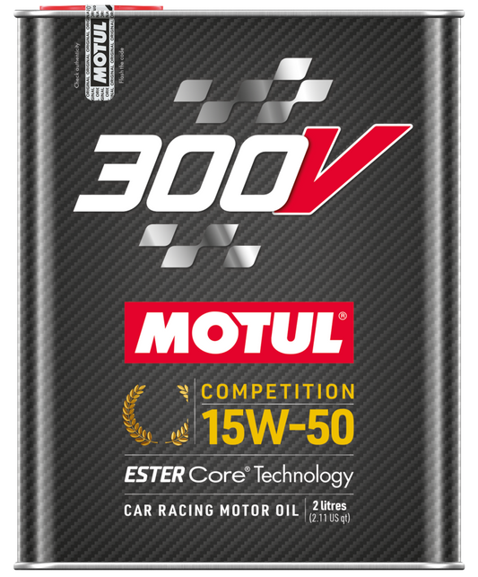 Motul 2L 300V Competition 15W50 - Blais Performance Parts