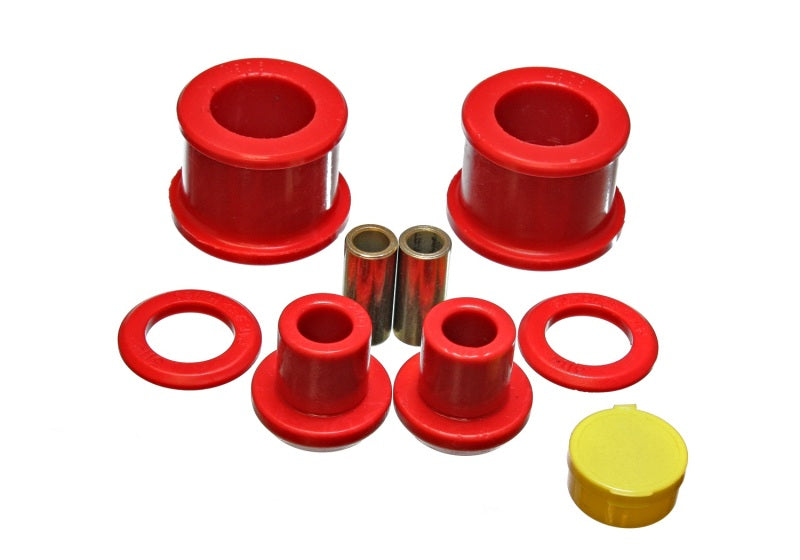 Energy Suspension 95-98 Nissan 240SX (S14) Red Rear Differential Bushing (for 7/8inch O.D. bar Only) - Blais Performance Parts