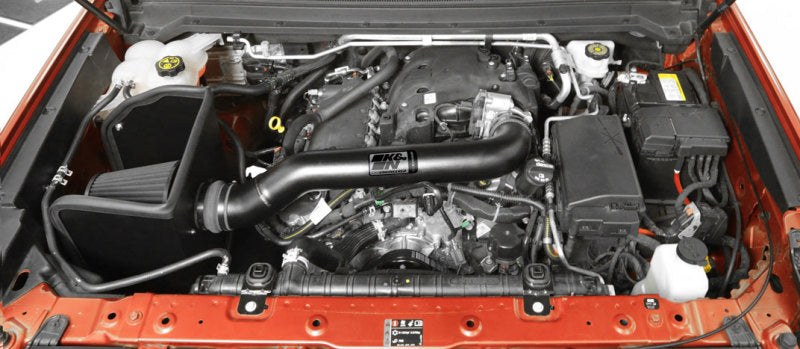 K&N 17-18 Chevrolet Colorado 3.6L V6 Black Performance Intake Kit - Blais Performance Parts